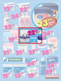 Shoprite : Low Prices For Baby (22 Sep - 08 Oct 2017), page 7