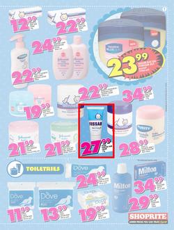 Shoprite : Low Prices For Baby (22 Sep - 08 Oct 2017), page 7