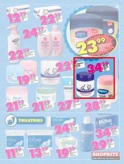 Shoprite : Low Prices For Baby (22 Sep - 08 Oct 2017), page 7