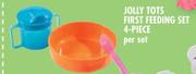 Jolly Tots 4-Piece First Feeding Set-Per Set