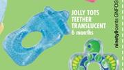 Jolly Tots Teether Translucent 6 Months