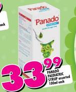 Panado Paediatric Syrup Assorted-100ml Each