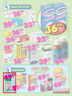 Shoprite : Low Prices For Baby (22 Sep - 08 Oct 2017), page 9