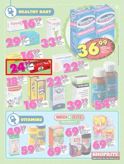 Shoprite : Low Prices For Baby (22 Sep - 08 Oct 2017), page 9