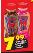 Clover Super M Flavoured Milk Assorted-300ml Each