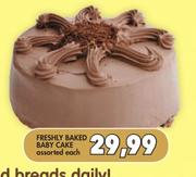 Freshly Baked Baby Cake Assorted-Each