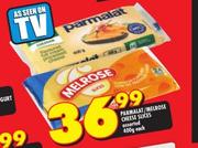 Parmalat/Melrose Cheese Slices Assorted-400g Each