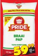 Pride Braai Pap-10Kg