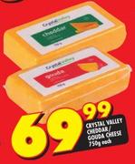 Crystal Valley Cheddar/Gouda Cheese-750g Each