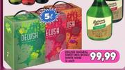 Delush Natural Sweet Red/Rose/White Wine-5ltr Each