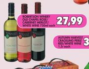 Robertson Winery Old Chapel Rose/Cabernet Merlot/White Wine-750ml Each