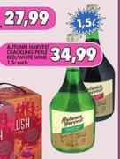Autumn Harvest Crackling Perle Red/White Wine-1.5ltr Each