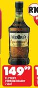 Klipdraft Premium Brandy-750ml
