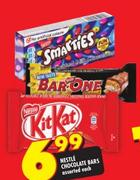 Nestle Chocolate Bars Assorted-Each