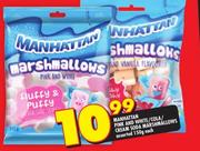 Manhattan Pink And White/Cola/Cream Soda Marshmallows Assorted-150g Each