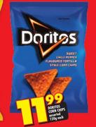 Doritos Corn Chips Assorted-150g Each