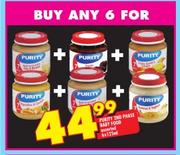 Purity 2nd Phase Baby Food Assorted-6 x 125ml