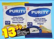 Purity Cream Of Maize Baby's Soft Porridge Assorted-400g Each