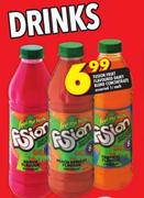 Fusion Fruit Flavoured Dairy Blend Concentrate Assorted-1ltr Each