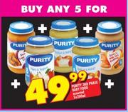 Purity 3rd Phase Baby Food Assorted-5 x 200ml