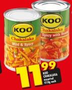 Koo Chakalaka Assorted-410g Each