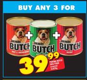 Purina Butch Dog Food Assorted-3 x 820g
