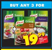 Knorr Sauce/Gravy Assorted-For Any 3