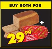 Eskort Polony-1kg Assorted Each + Standard Baked Brown Bread-600g