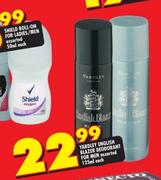 Yardley English Blazer Deodorant For Men Assorted-125ml Each