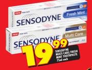 Sensodyne Multi Care/Fresh Mint Toothpaste-75ml Each