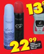 Yardley Deodorant For Ladies Assorted-90ml Each