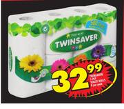 Twinsaver 1-Ply Toilet Rolls-8's Per Pack