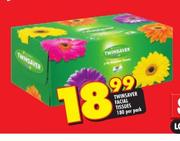 Twinsaver Facial Tissues-180's Per Pack