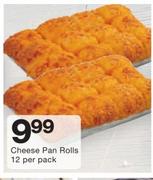 Cheese pan Rolls 12 Per Pack