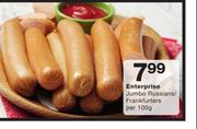 Enterprise Jumbo Russians/Frankfurters-Per 100g