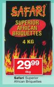 Safari Superior African Briquettes-4Kg