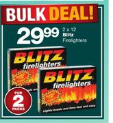 Blitz Firelighters-2 x 12