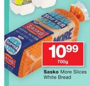 Sasko More Slices White Bread-700g