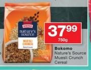 Bokomo Nature's Source Muesli Crunch Cereal-750g
