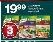 Knorr Sauce Gravy Assorted-For 3