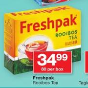 Freshpak Rooibos Tea-80 Per Box