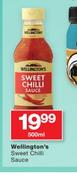 Wellington's Sweet Chilli Sauce-500ml