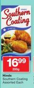 Hinds Southern Coating Assorted-200g Each