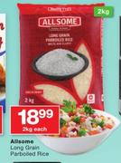 Allsome Long Grain Parboiled Rice-2Kg each