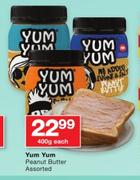 Yum Yum Peanut Butter Assorted-400g Each
