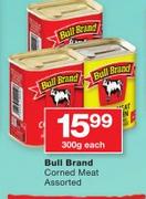 Bull Brand Corned Meat Assorted-300g Each