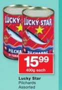 Lucky Star Pilchards Assorted-400g Each