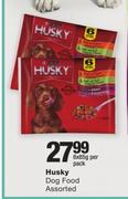 Husky Dog Food Assorted-6 x 85g Per Pack