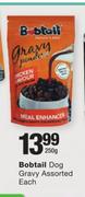Bobtail Dog Gravy Assorted-250g Each