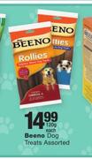 Beeno Dog Treats Assorted-120g Each
